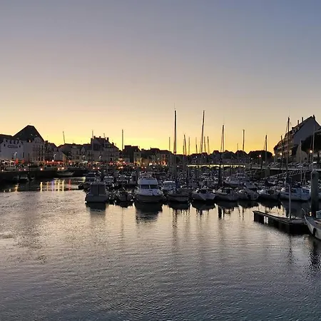 Le Kosy, Studio Sur Le Port, 100m De La Plage لو بولين