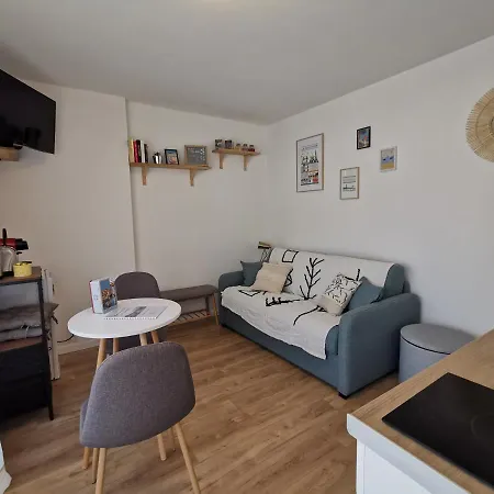 Le Kosy, Studio Sur Le Port, 100m De La Plage لو بولين